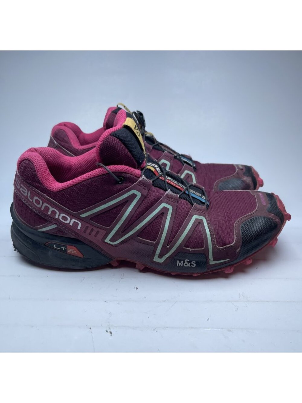 Salomon Speedcross 3 Women Size 9 US Purple/Blue Trail Running Athletic Sneaker